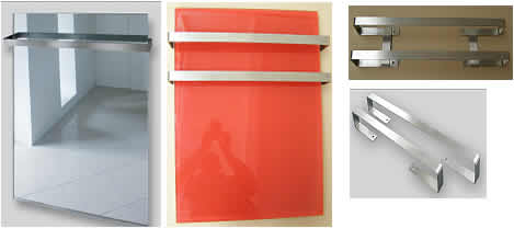 suport prosop, panou sticla